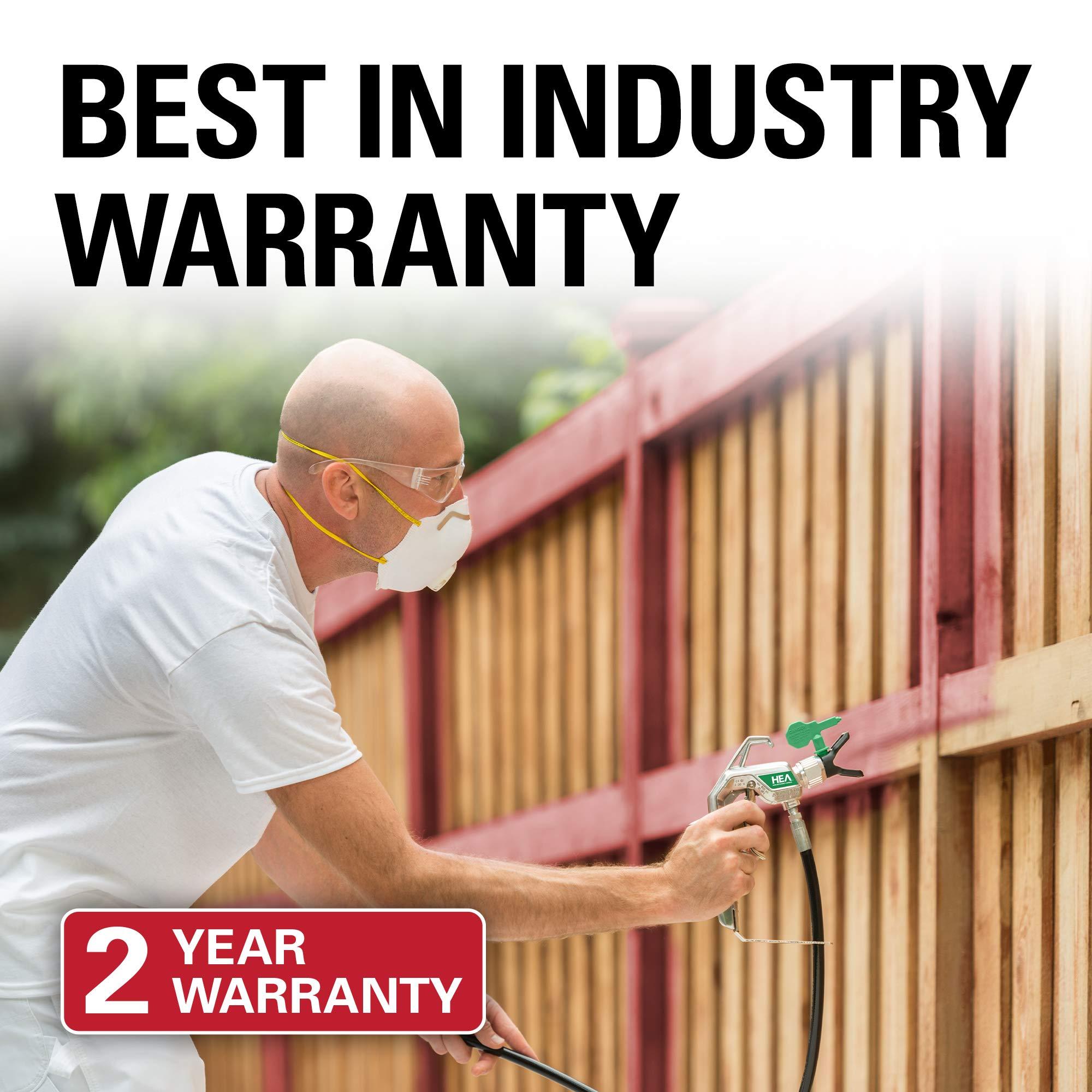 Titan Tool Titan Tool 0580009 ControlMax 1700 High Efficiency Airless Paint Sprayer, HEA Technology decreases Overspray by up to 55% While Delivering Softer Spray