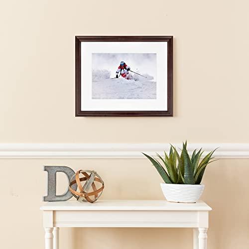 ArtToFrames ArtToFrames 7x35 inch Cherry Stain on Hard Maple Wood Picture Frame, 2WOM0066-60823-YCHY-7x35