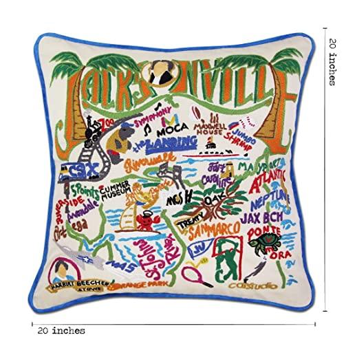 Catstudio Catstudio Jacksonville Embroidered Decorative Throw Pillow