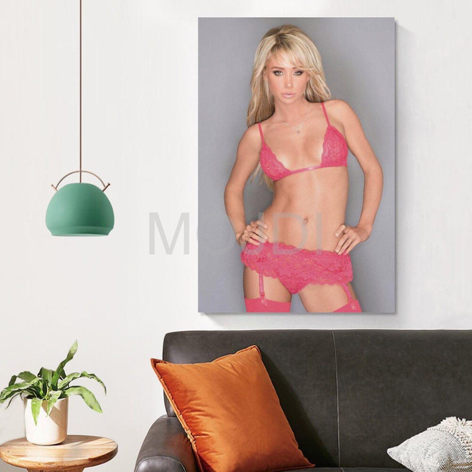 MOJDI MOJDI Sexy Sara Jean Underwood Poster (9) Canvas Painting Wall Art Poster for Bedroom Living Room Decor 20x30inch(50x75cm) Unframe-style