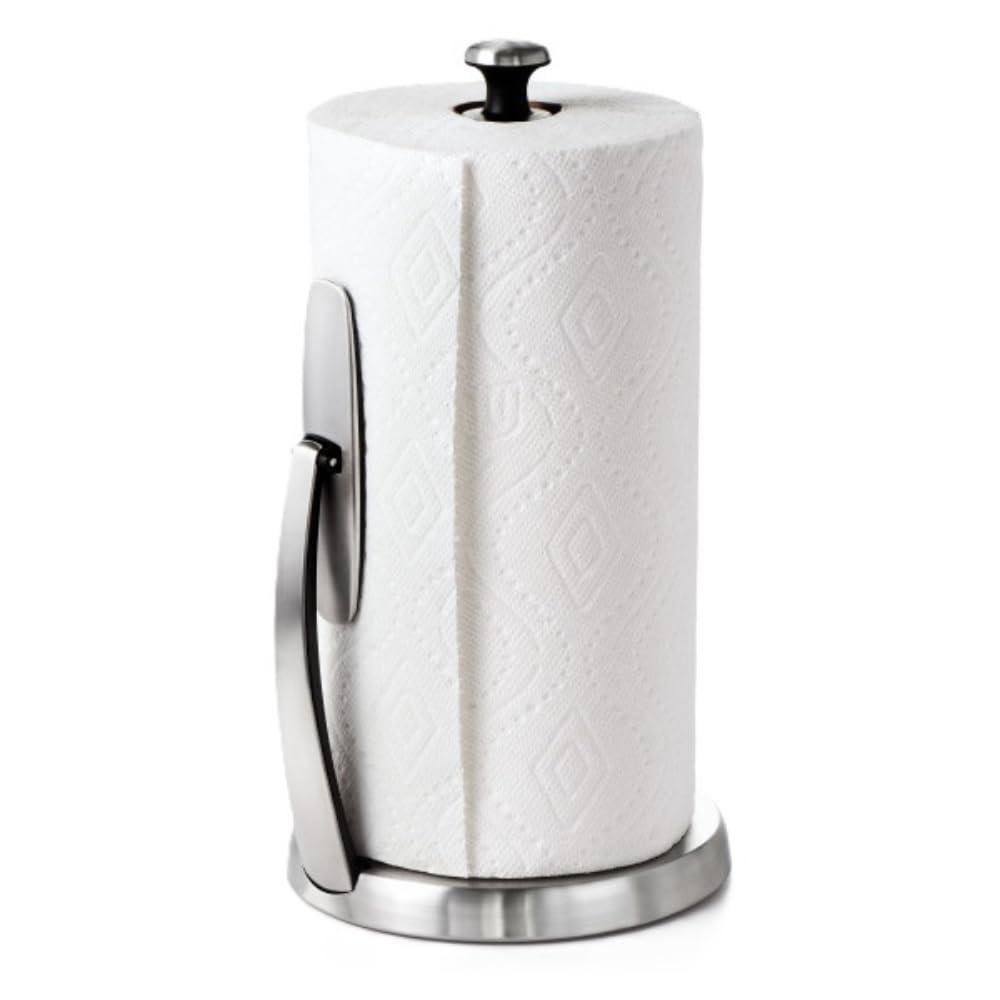 OXO OXO Good Grips SimplyTear Paper Towel Holder - Stainless Steel (Silver & Black)
