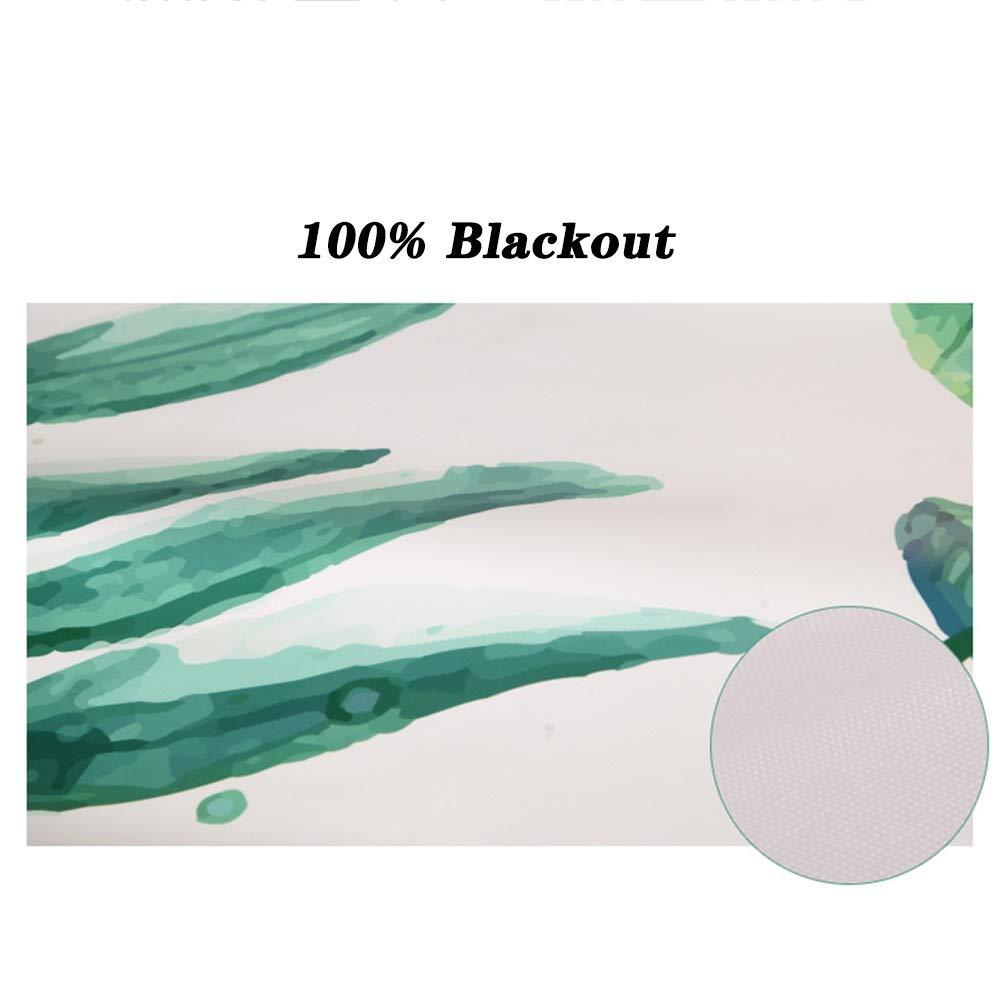 Etlegor Etlegor Thermal Blinds for Windows Room Darkening Sun Protection Waterproof Fabric Living Room Natural Landscape Printing Side Pull Curtain, 48 Sizes (Color : A, Size : 135x240cm)