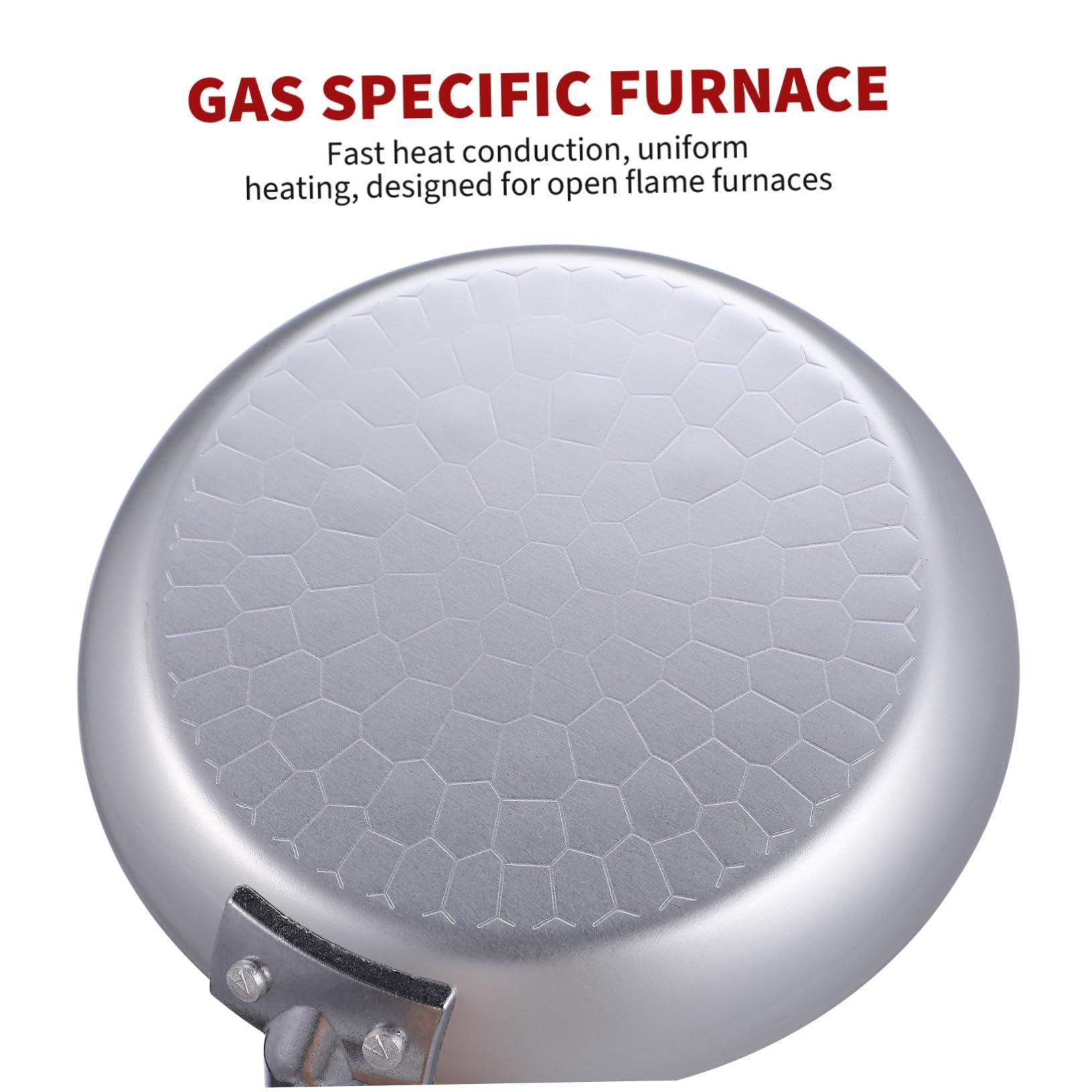 OSALADI OSALADI Pot Fried Egg Pan Gas Japanese Lid Made Epoxy Resin Glue Egg Frying Pan Top Iron Non Stick Griddle Pan Wooden Handle Oyakodon Egg Pan Mini Egg Cooker Stainless Steel Parent-child