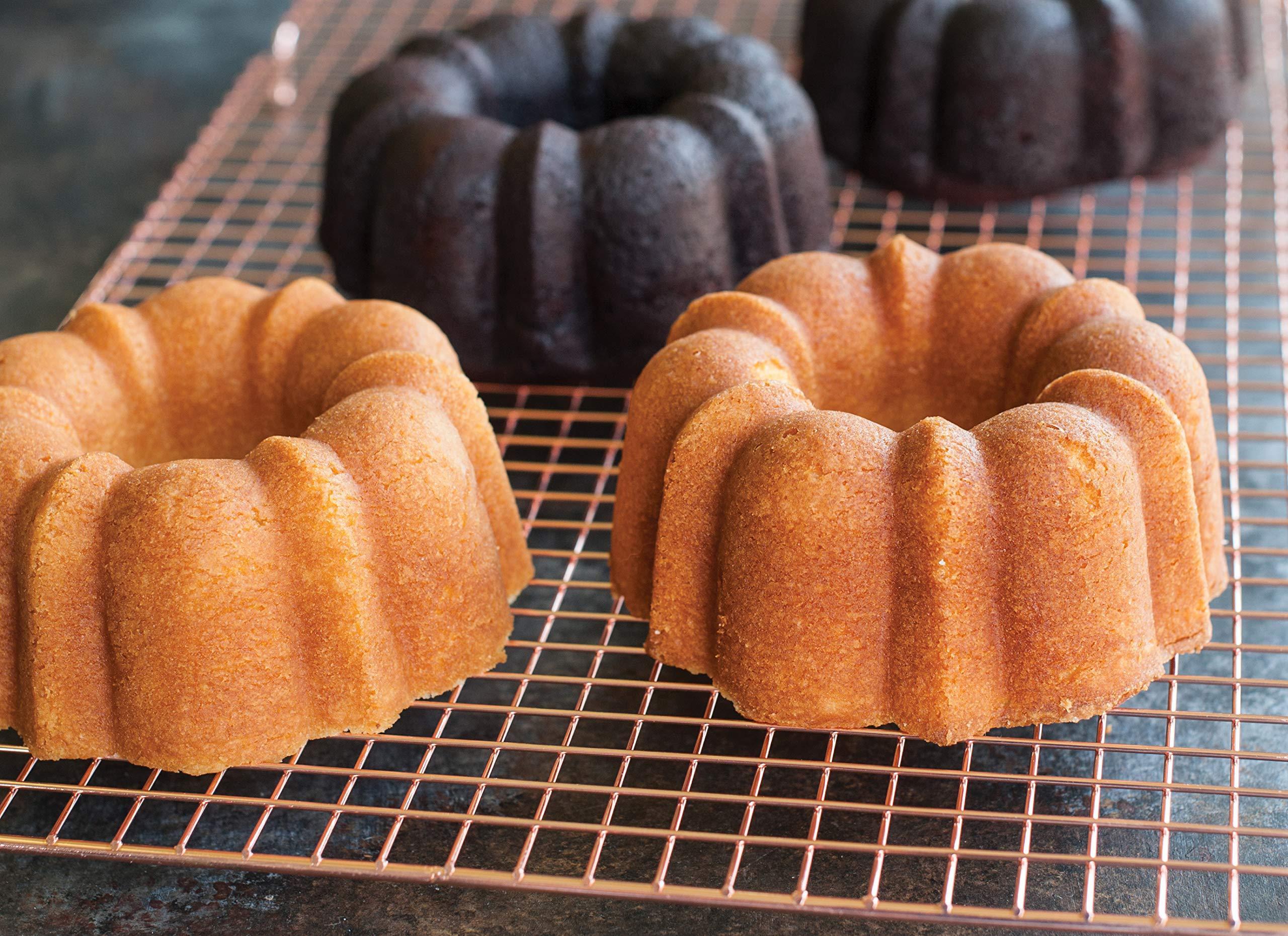 Nordic Ware Nordic Ware Formed Bundt, 3 Cup, Red