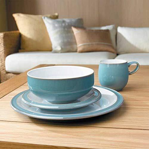 Denby Denby Plate, Stoneware, Blue