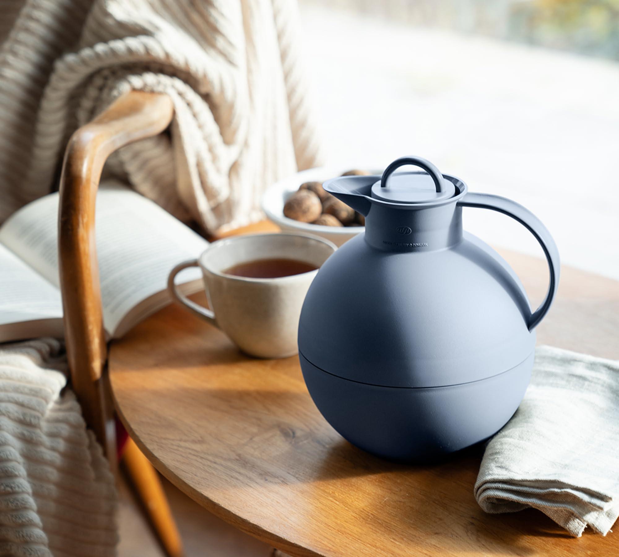 Alfi alfi Kugel Vacuum jug, Thermos Flask, 940 ml, Blue