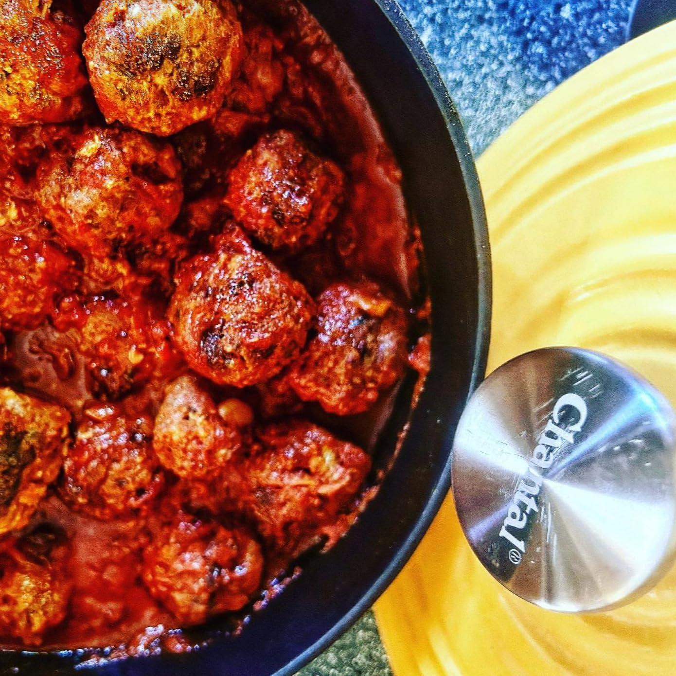 Chantal Chantal Cast Iron Dutch Oven, 3 qt, US Formulated Premium Enamel, Fade Grey