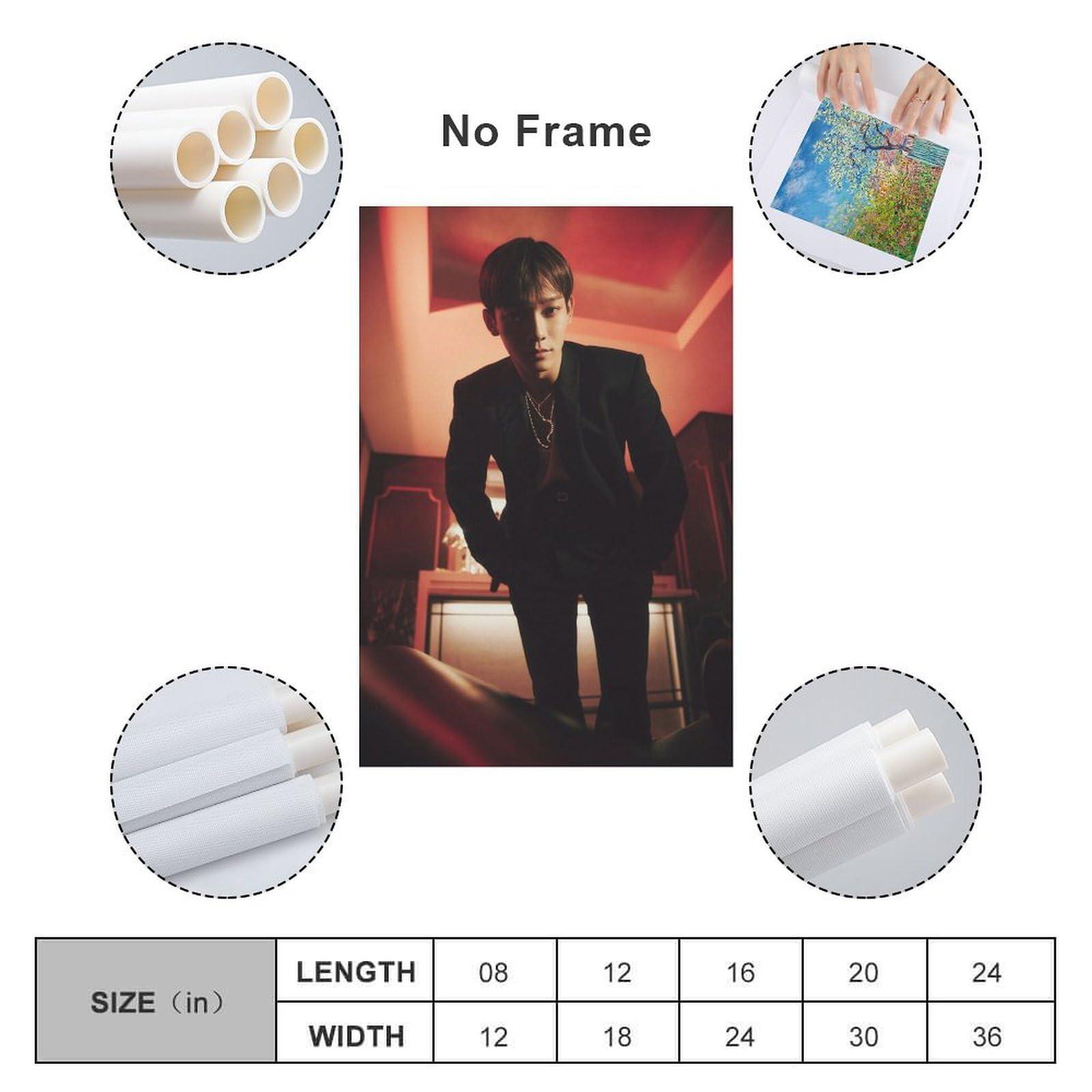 Generic Generic CHEN EXO EXIST Cream Soda Music KPOP ARTIST ALBUM COVER Canvas Poster Bedroom Decor Sports Landscape Office Room Decor Poster Gift 12x18inch(30x45cm), Unframe-style