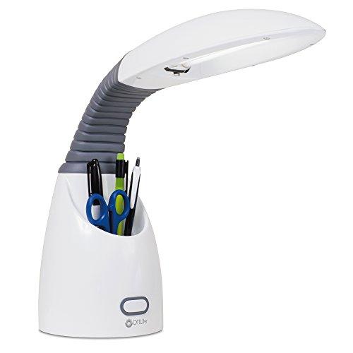 OttLite OttLite F23WG3 Flex & Store Desk Lamp, 5.48" x 9.87" x 14.03"
