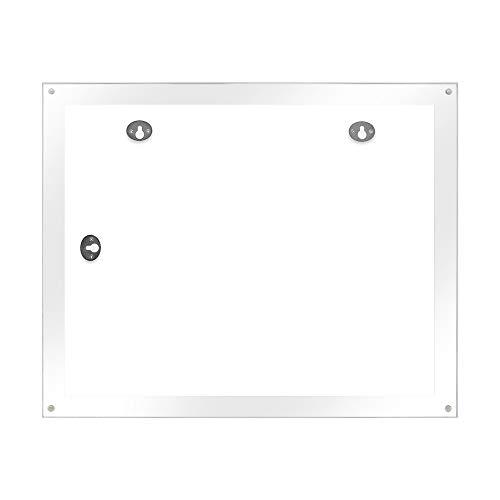 Isaac Jacobs International Isaac Jacobs 11x14 Wall-Mountable Clear Acrylic Picture Frame, Magnetic Photo Frame, Made for Gallery Display, Wall Space, Wall Décor, Art, Home or Office