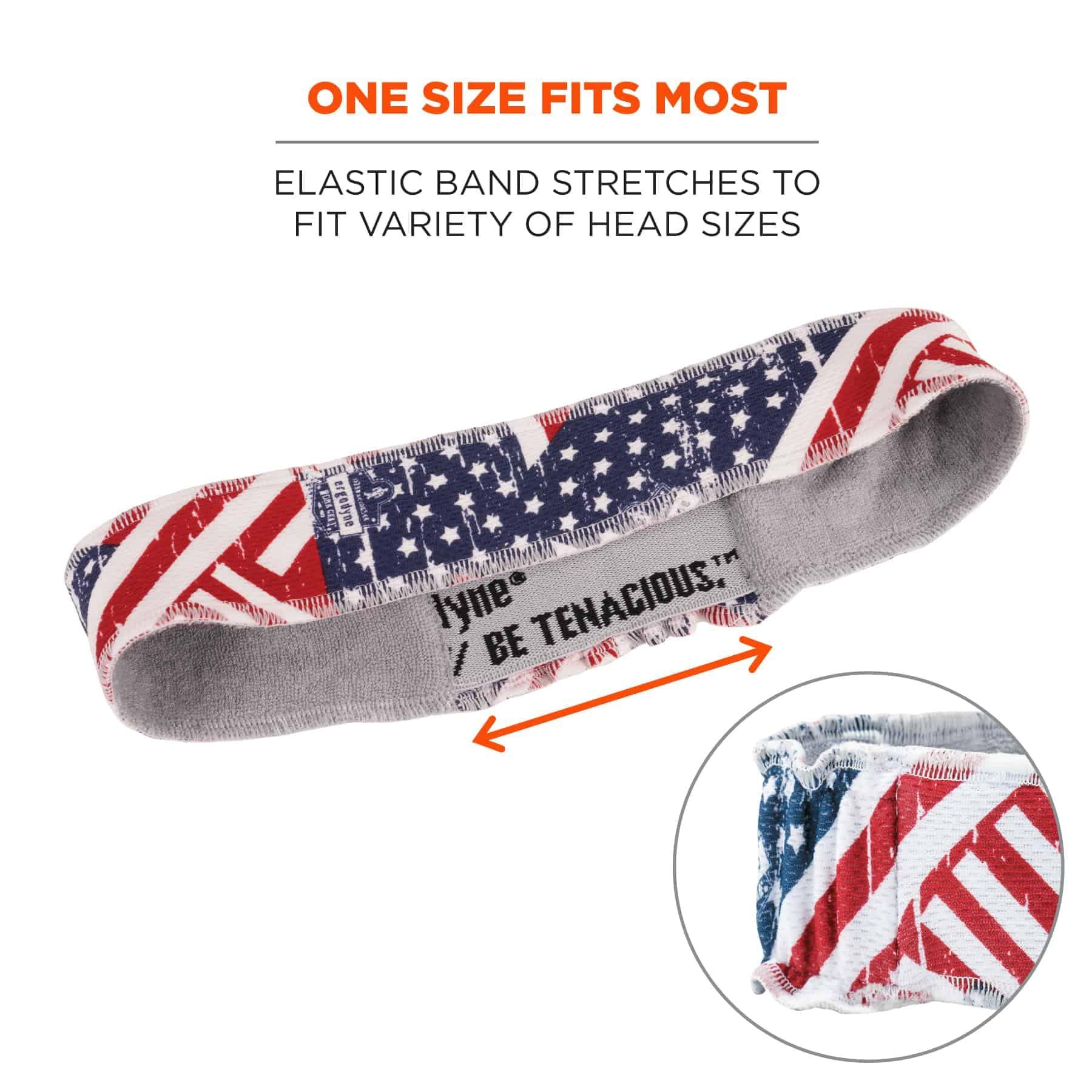 Ergodyne Ergodyne Chill Its 6605 High Performance Headband -Terry Cloth Sweatband