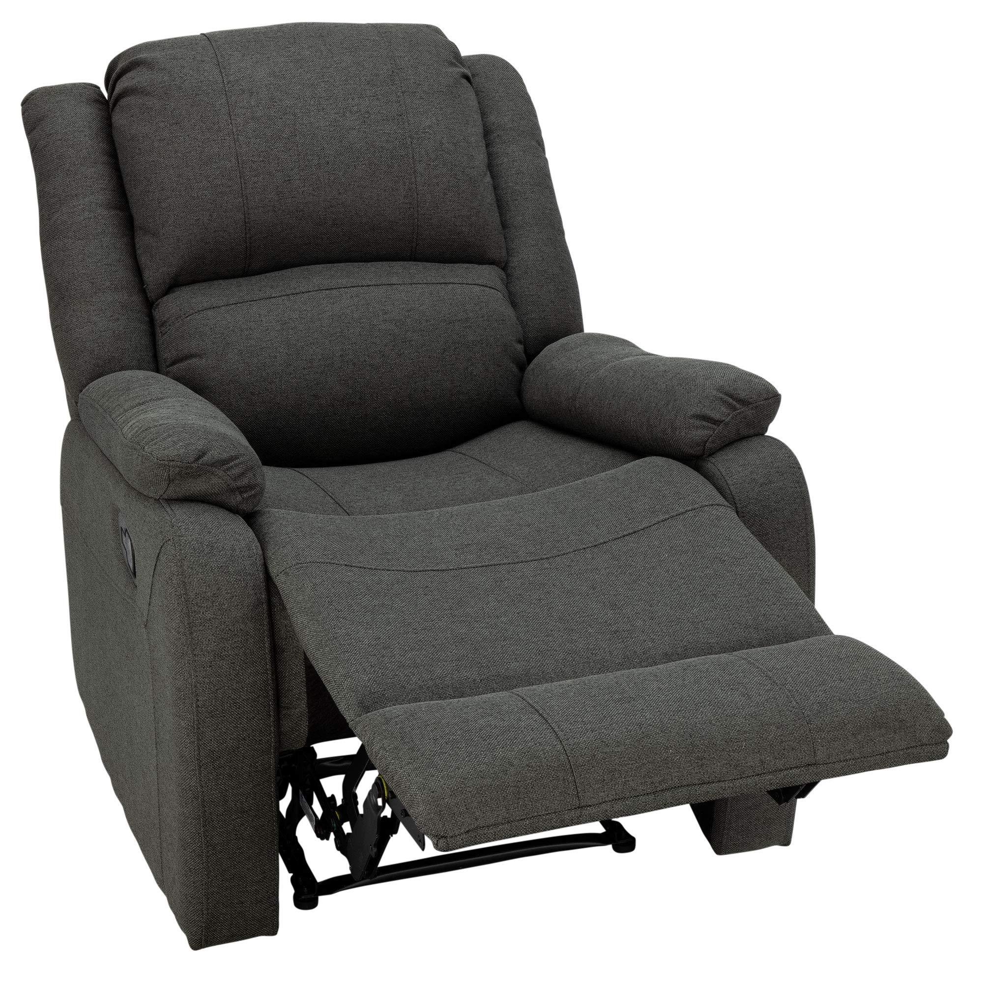 RecPro RecPro Charles Collection | 30\" Zero Wall RV Recliner | Wall Hugger Recliner | RV Living Room (Slideout) Chair | RV Furniture | RV Chair | Cloth (Fossil, 1 Chair)