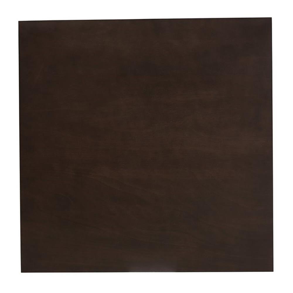 Baxton Studio Baxton Studio Britte 31.5-inch Dining Table, Dark Brown (161-10464-HiT)