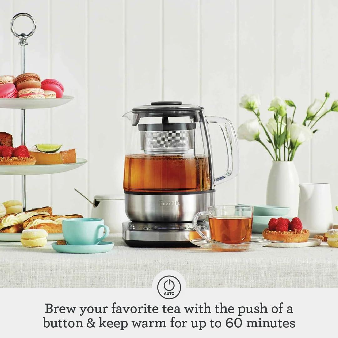 Breville Breville the Tea Maker Kettle, One Size, Brushed Stainless Steel