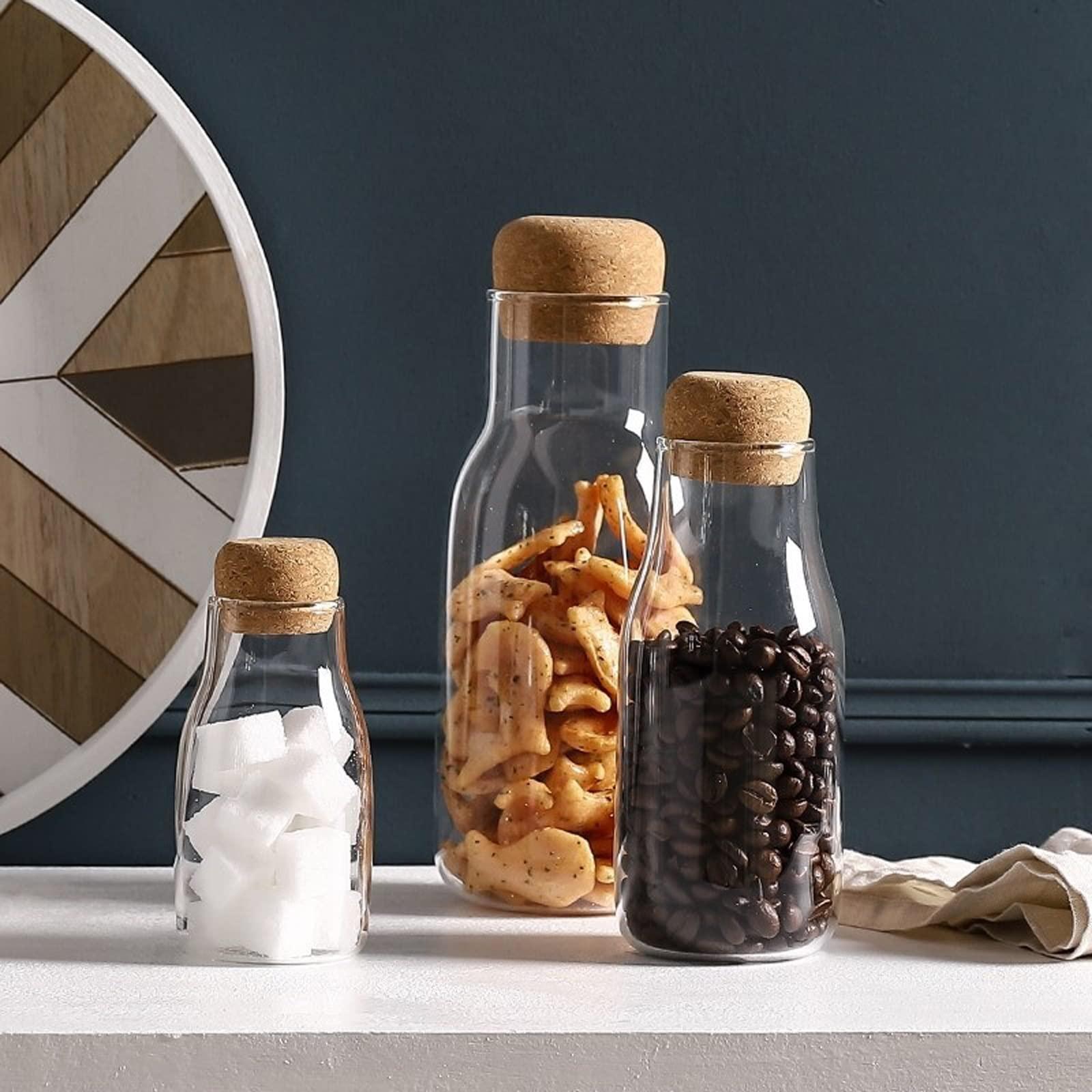 GRFIT Sugar Bowl Sugar Container Creative Sugar Bowl Kitchen Storage Bottles for Bulk Products Jars with Lid Spices Sugar Tea Coffee Glass Container Receive Organizer Ceramic Sugar Bowl (Color : 300ML)