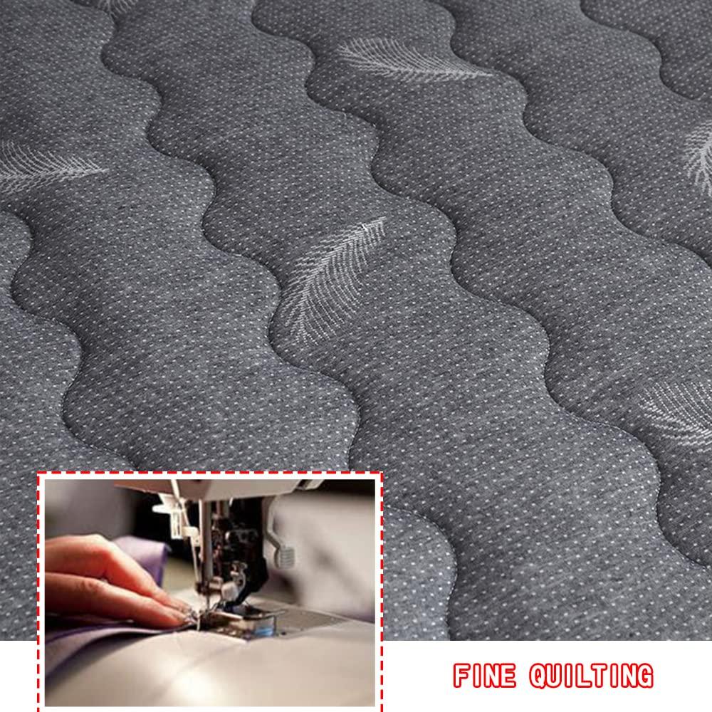 Generic Foldable Futon Mattress Korean Tatami Mattress Topper Portable Sleeping Pad Student Dormitory Double Single Roll Up Mattress for Floor Guest Camping Adult Children,Leaf 3cm,King(180x200cm)