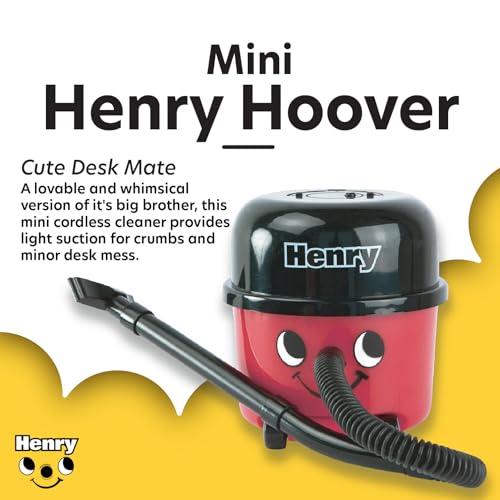 Paladone Paladone Henry Hoover Desk Mini Vacuum - Novelty Desktop Cleaner, Coordless Keyboard & Computer Cleaner