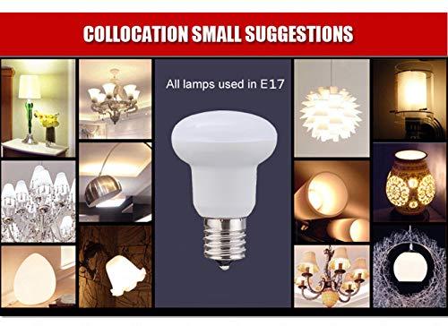 YMAM.LIGHT R14 E17 LED Bulb, 3W(25 Watt Incandescent Equivalent), 2700K Warm White Not-Dimmable Intermediate Base Led Light Bulb, 120V, 4 Pack