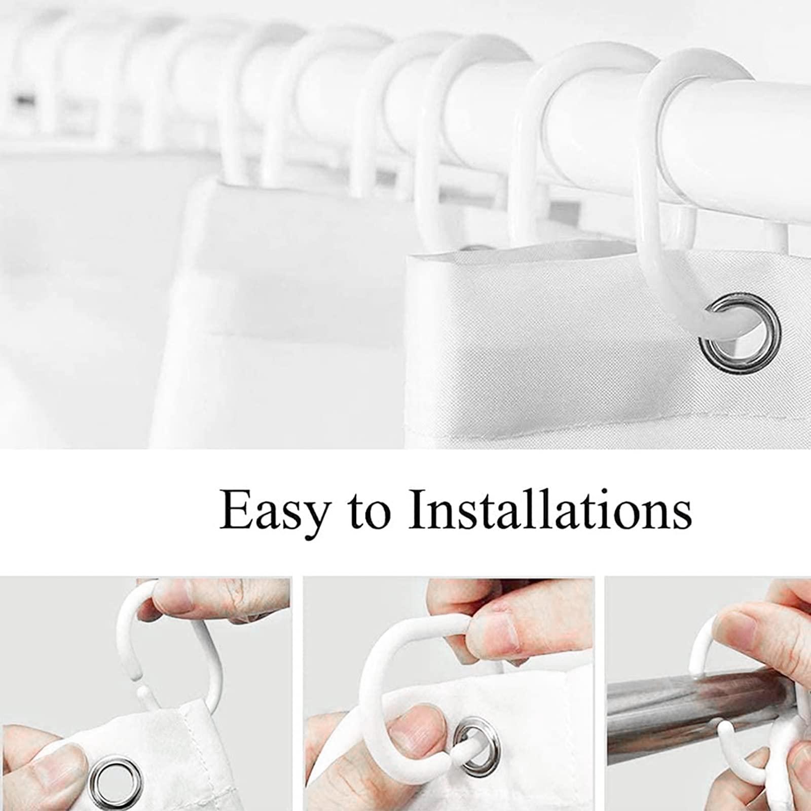 Generic Beach Seashell Shower Curtain for Bathroom Decor 72x78in Ocean Beach Starfish Bathtub Accessories Modern Waterproof Fabric Shower Curtains with Hooks Beach House Decorations