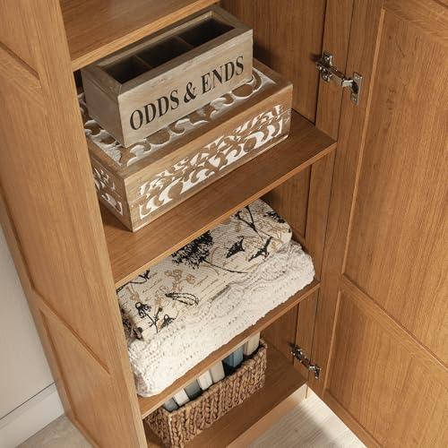 Sauder Sauder Miscellaneous Storage Cabinet/ Pantry cabinets, Highland Oak finish