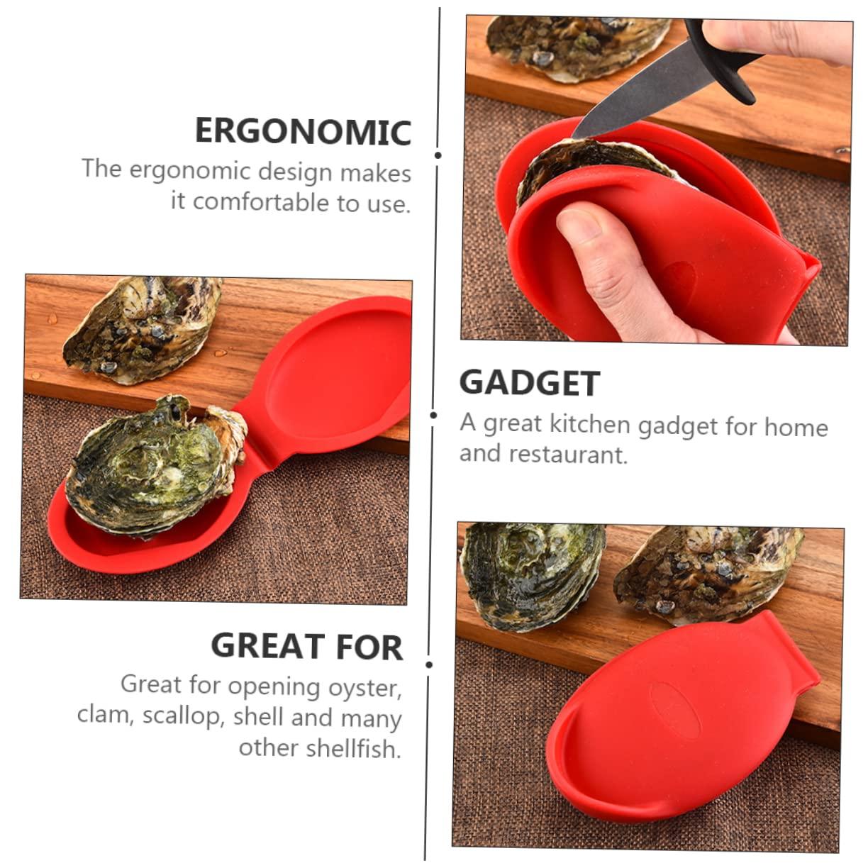 VOSAREA VOSAREA Oyster Shell Opener Tool Holder Comfortable Grip for Home Restaurant Use