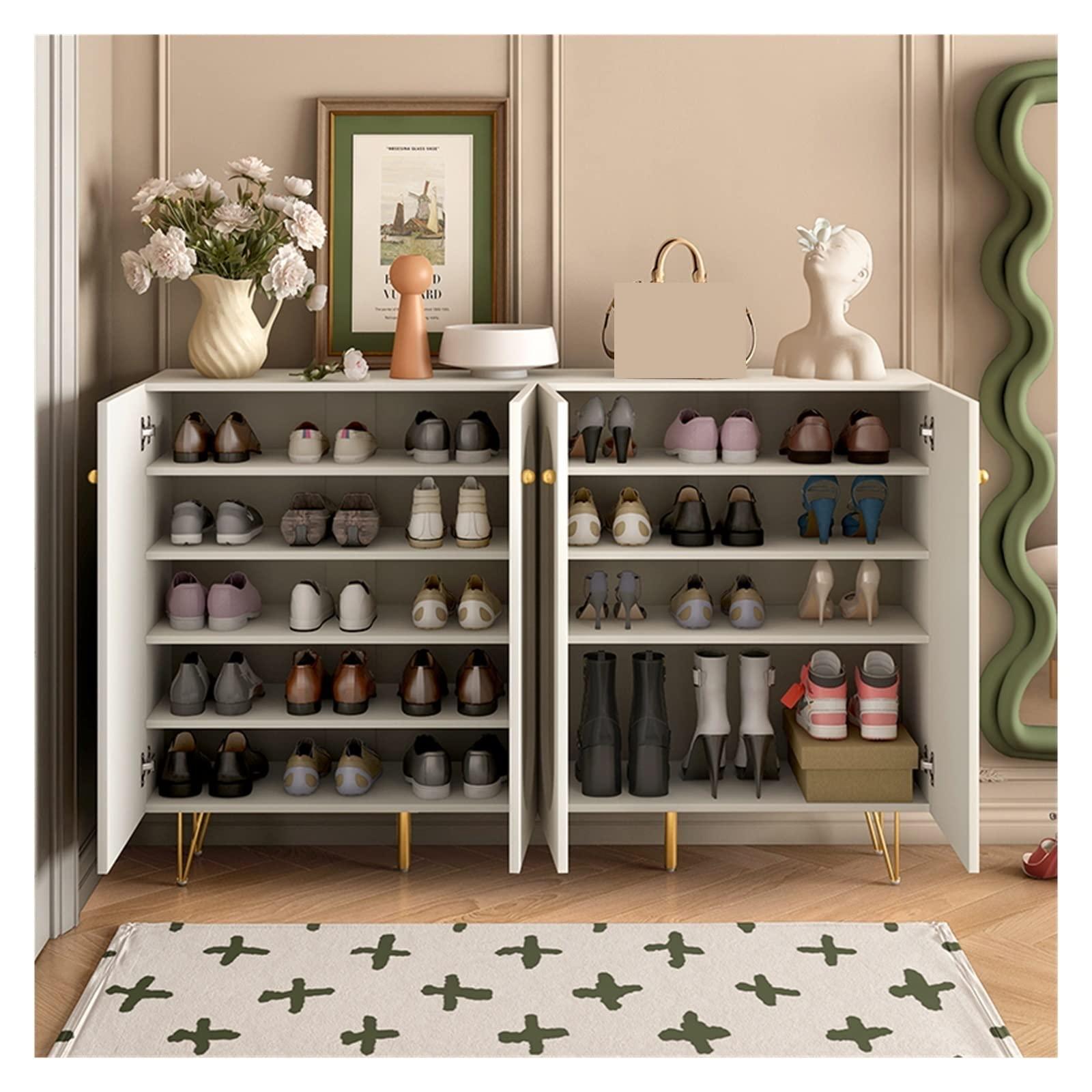 SUNESA Shoe Rack Organizer Shoe Cabinet Home Doorway Large Capacity Entry Foyer Cabinet entryway Cabinet one Shoe Rack Shoe Shelf