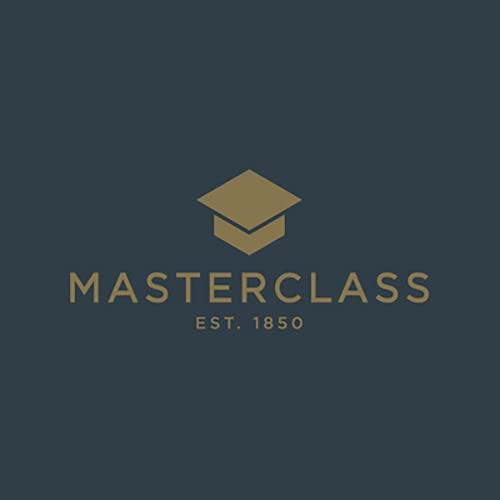 MasterClass MasterClass Eco Induction Frying Pan with Healthier Ceramic Chemical Free Non Stick, Large, Aluminium/Iron, Black/Blue, 30 cm