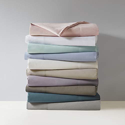 Madison Park Madison Park 3M Microcell Bed Sheet Set Color Fast, Wrinkle and Stain Resistant, Soft Sheets with 16" Deep Pocket All Season, Cozy Bedding-Set, Matching Pillow Case, Twin XL, Blush, 3 Piece