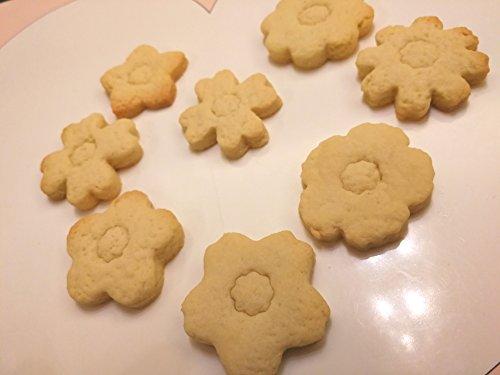 JOKUMO JOKUMO Flower Blossom Cookie Cutters Set 8 PC High Grade 430 Stainless Steel A Truly Unique set for Flower Lovers