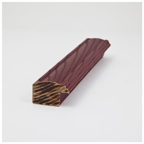 ArtToFrames ArtToFrames 18x34 inch Cherry stain on Solid Red Oak Wood Picture Frame, 2WOM0066-59504-YCHY-18x34