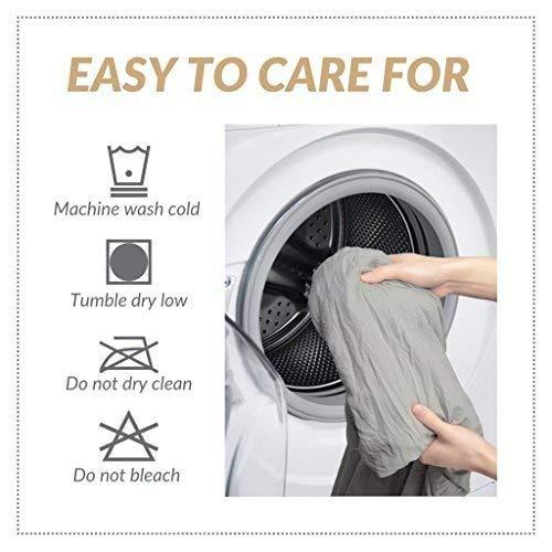 ARlinen ARlinen Split Queen Sheets for Adjustable Beds -Split Queen Sheet Sets- 15\" Deep Pocket Split Queen Bed Sheets- 5 PCs Sheet Set Split Queen Size, Bed Sheets Burgundy Solid, Split Queen Bedding Sets