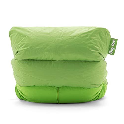 Big Joe Big Joe Roma Bean Bag Chair, Spicy Lime Smartmax, Durable Polyester Nylon Blend, 3 feet