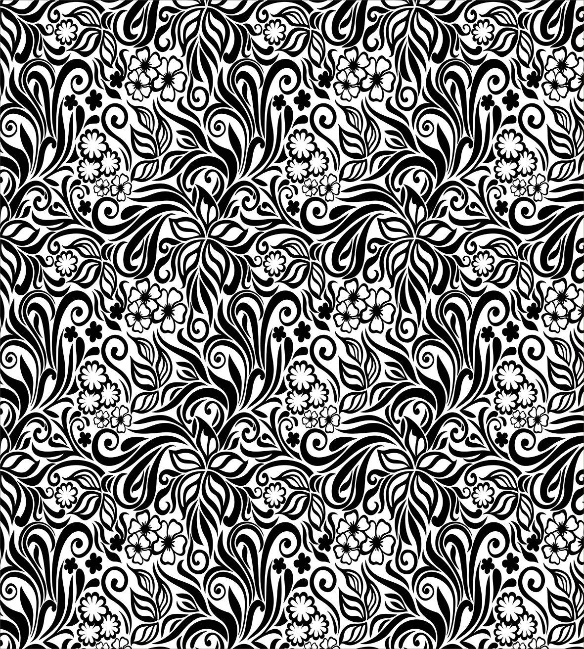 HONGVILLE Hongville HV TLAMP 31183 Chrome Base Clear Glass Body Fabric Shade Table Lamp