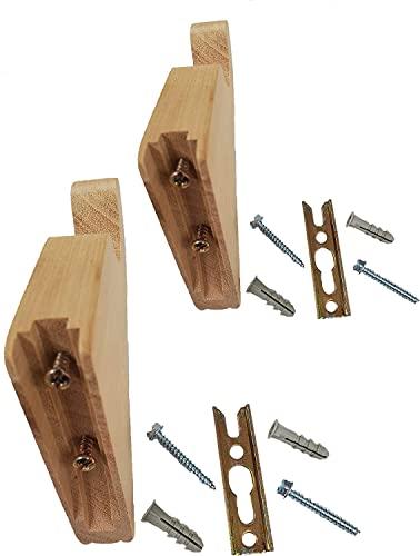 Kirsch Kirsch Wood Trends Classics 3 1/2" Return Bracket for 2" Pole, Unfinished (MPN# 5503EG091)