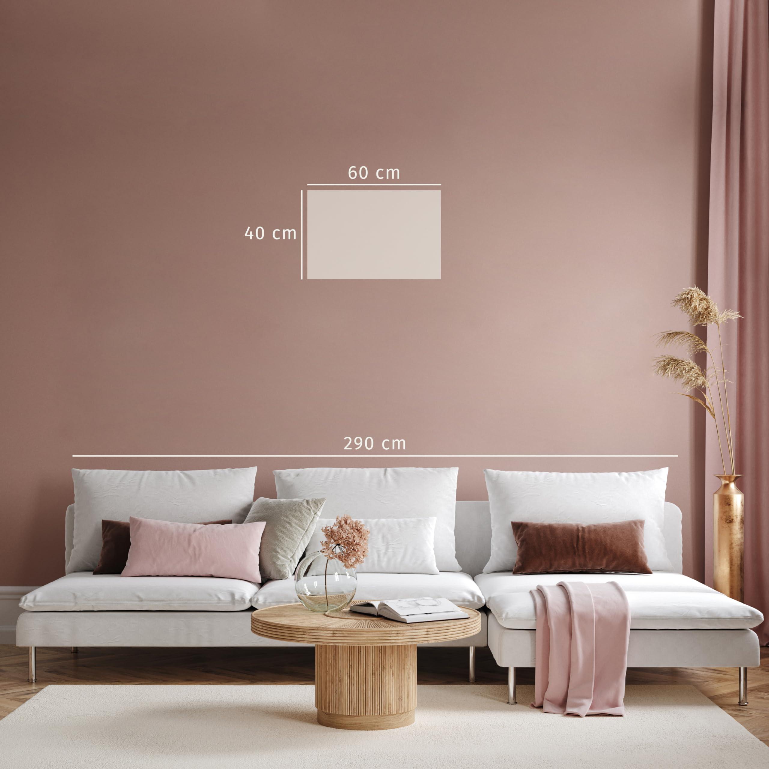 artgeist artgeist Canvas Wall Art Print Window View 24x16 in - 1pcs Home Decor Framed Stretched Picture Photo Painting Artwork Image - Mountains Nature Landscape c-C-0379-b-a