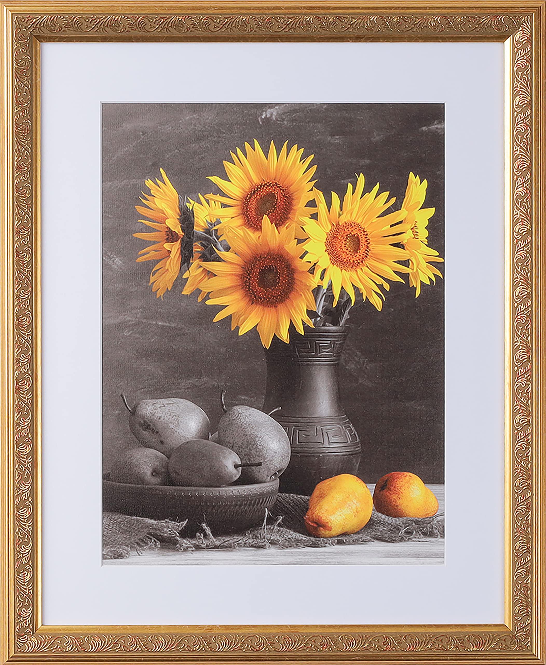 WHOLESALE ARTS AND FRAMES WHOLESALE ARTS AND FRAMES 1-1/2\" Polystyrene Versailles Ornate 17x17 Picture Frame Gold 3232,Made In USA Poster Frame, Ornate Frame for Oil Painting,Canvas Frame,Hand Crafted Quality Frame