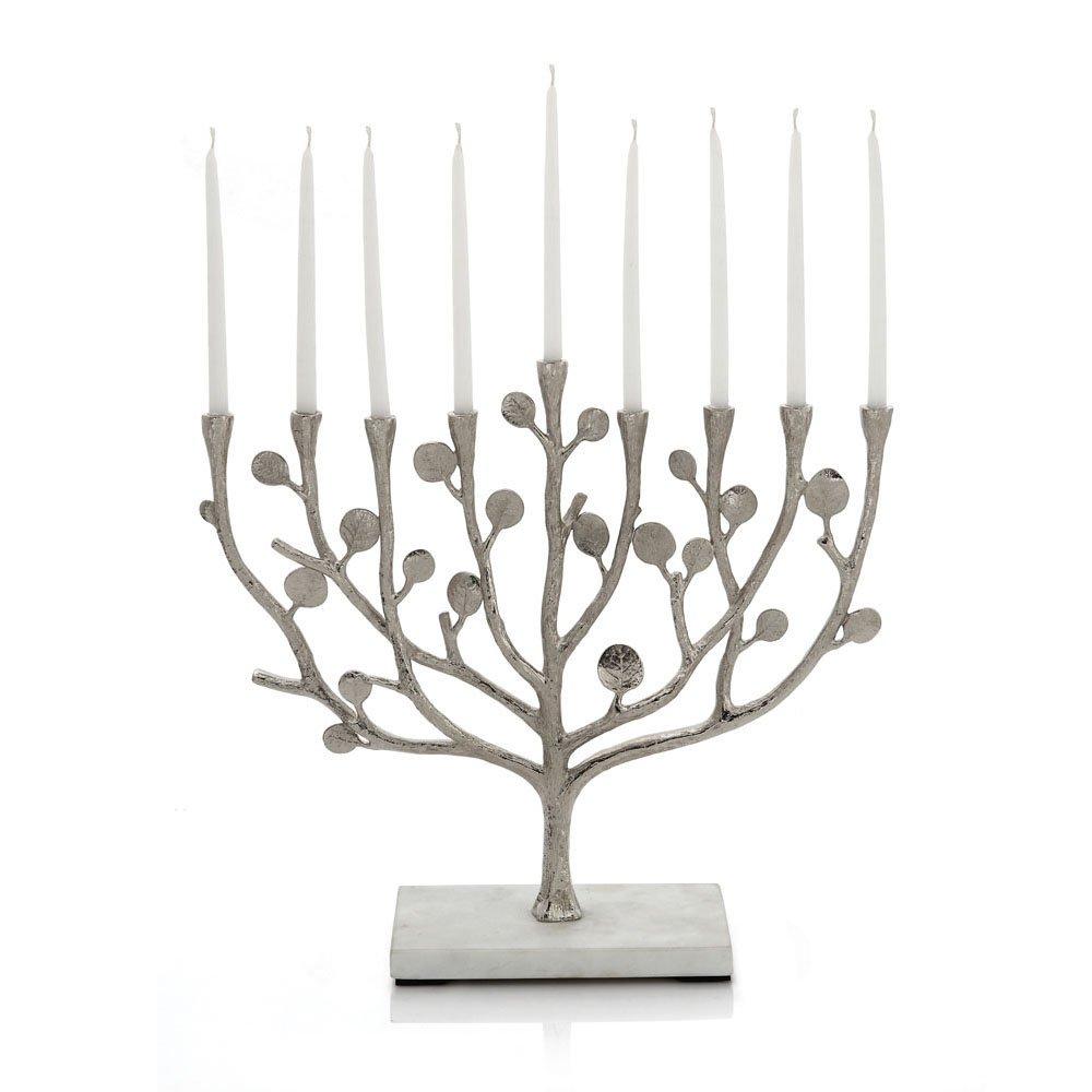 MICHAEL ARAM Michael Aram Botanical Leaf Menorah