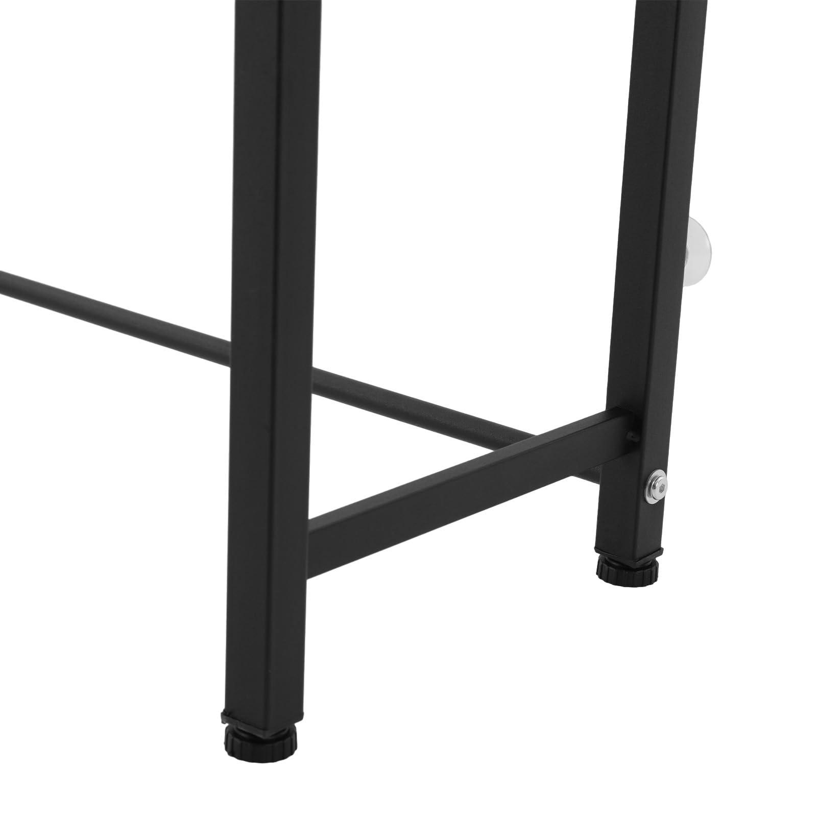 WXLTSGM WXLTSGM 3 Tier Washing Machine Shelf, Multifunctional Laundry Room Storage Shelf, Over Washer and Dryer Shelves Space Saving Organizer for Storing Paper Towels, Cleaning Supplies, Cosmetics (Black)