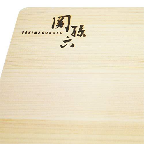 (Kai Corporation) Kai KAI AP5221 Cutting Board Sekimoroku Cypress 15.4 x 9.4 inches (390 x 240 mm), Made in Japan