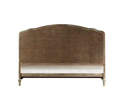 Wallace & Bay Wallace & Bay Haynes Upholstered Bed, King, Gray & Linen