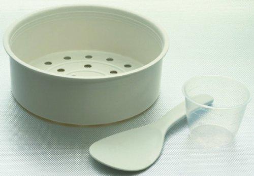 Tiger Tiger JAZ-A10U-FH 5.5-Cup (Uncooked) Rice Cooker and Warmer with Steam Basket, Floral White