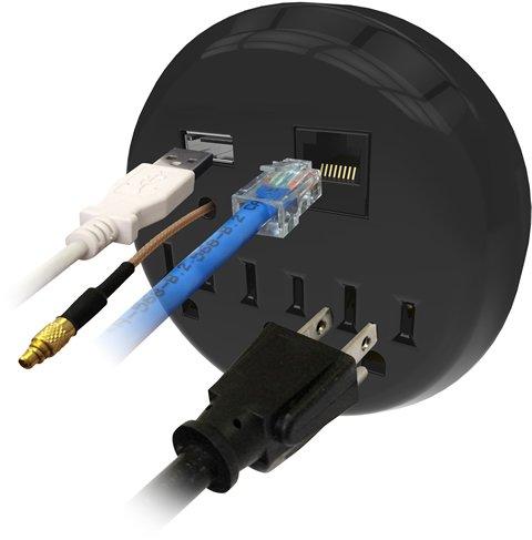 Liberty Safe Liberty Safe Power Outlet Kit for Interior Safe Accessories with USB and Ethernet for Dehumidifiers and Lights