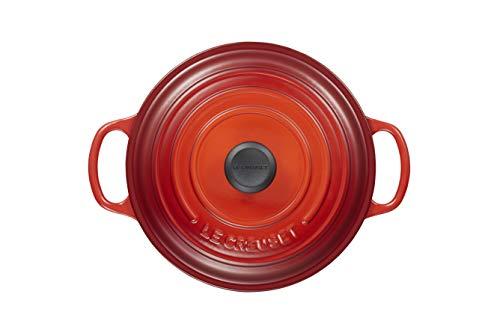 Le Creuset Le Creuset Enameled Cast Iron Signature Round Dutch Oven, 4.5 qt., Cerise