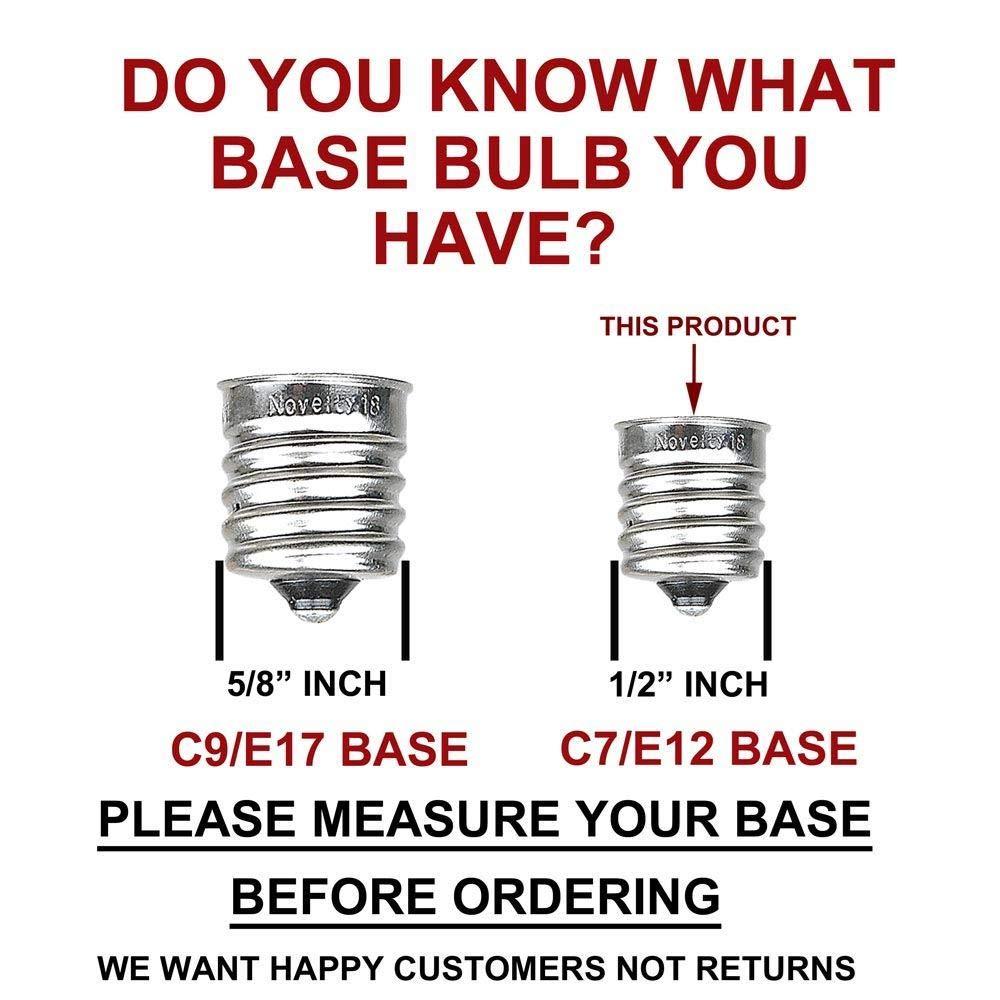 Novelty Lights Novelty Lights 25 Pack G40 Green Outdoor Globe Bulbs, Light Bulbs Glass Incandescent Bulbs with 3000 Hour Lifespan, Globe String Lights Replacement Bulbs