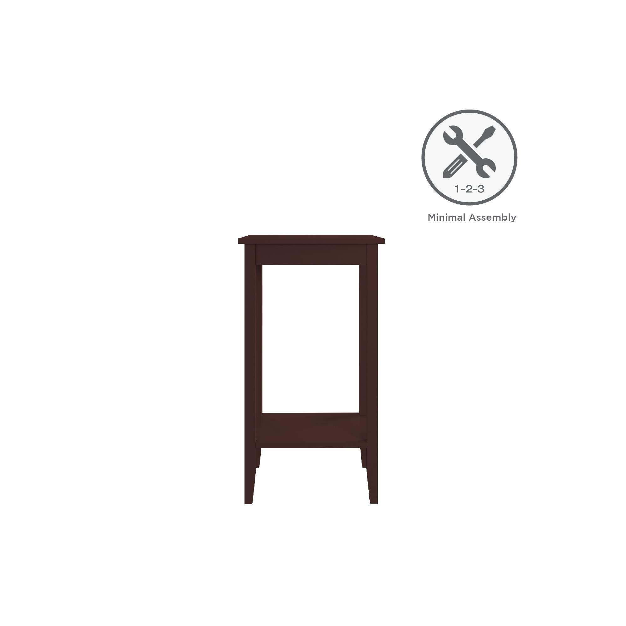 DHP DHP Rosewood Tall End Table