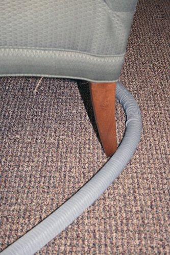 Cen-Tec Systems Cen-Tec Systems 99702 Central Vacuum 35 Foot Universal Connect Electric Hose with Hose Sock and Button Lock Stub Tube