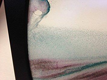 KB Collection / Rainbow Vision Sand Picture KB Collection Screenie Two-Tone Moving Sand Art - 2-Sided Black & White - Kentic pop Art- Original Moving Sand Picture A Relaxing Desktop Sandscape, Liquid Motion Sands - Handcrafted in Austria