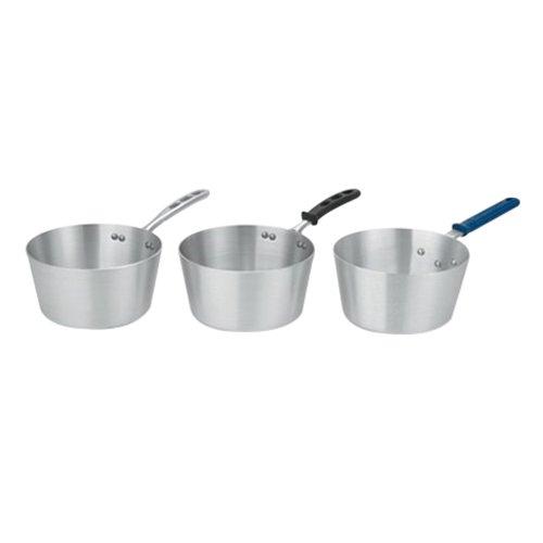 Vollrath Tapered Nat. Finish Aluminum 7 qt Sauce Pan w/ TriVent Handle
