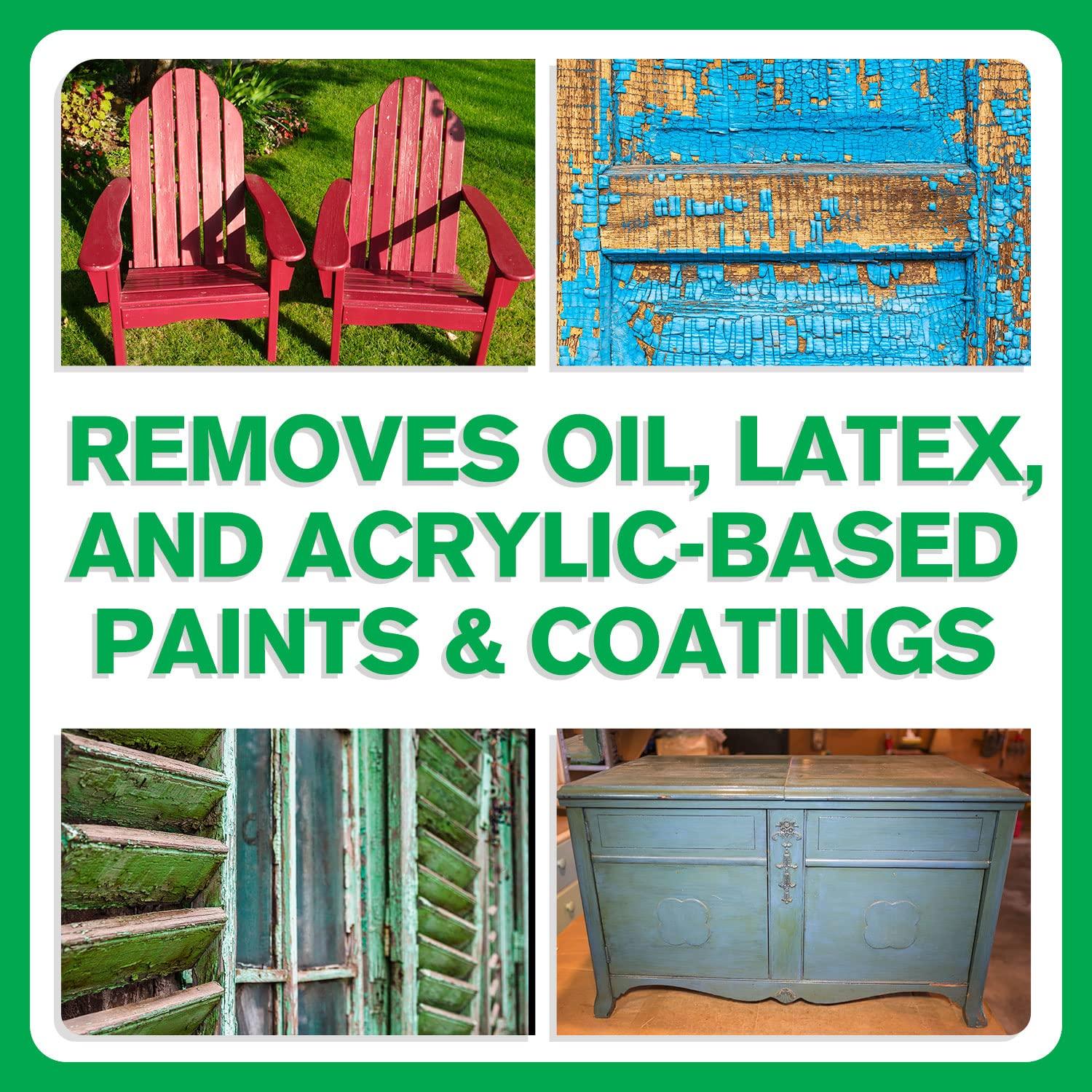 Dumond Dumond Smart Strip Advanced Paint Remover, For Removal of Acrylic, Latex, Oil & Water-Based Coatings, Non-Caustic Formula, Indoor/Outdoor, Contractor & DIY Friendly, 1 Quart