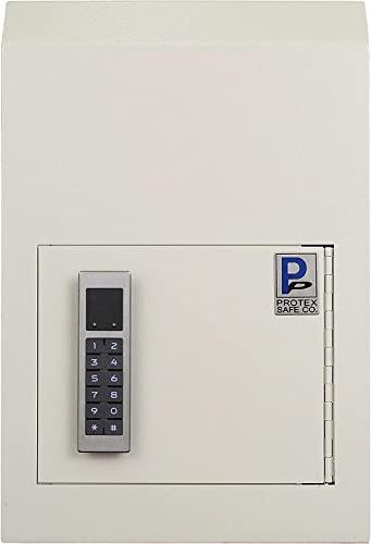 Protex Safe Co. Protex WSS-159E II Through The Door Drop Box with Electronic Lock, Beige
